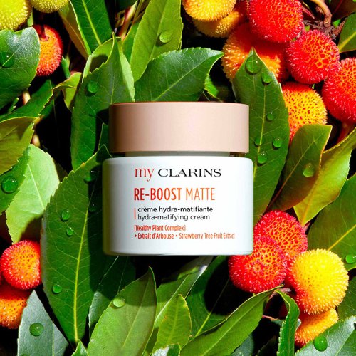 CLARINS RE-BOOST MATTE Feuchtigkeits-Mattierungscreme - CLARINS RE-BOOST MATTE Feuchtigkeits-Mattierungscreme -